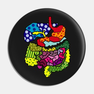 Digestive system color Pin