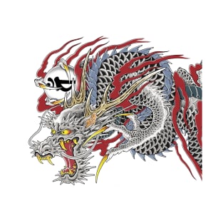 Kiryu Kazuma dragon tattoo T-Shirt