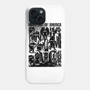 Monsters Of America Cryptid Phone Case