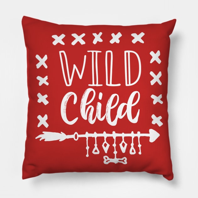 Wild Child Pillow by maliGnom