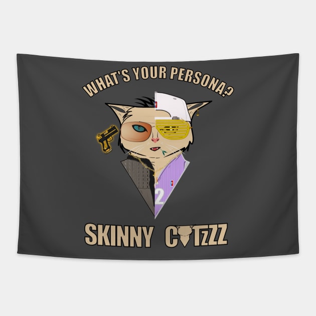 Skinny Catzzz | What's your Persona? Tapestry by SkinnyCatzzz