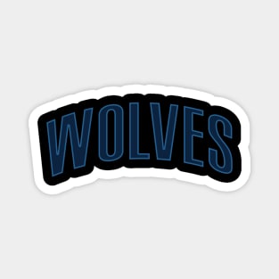 Timberwolves Magnet