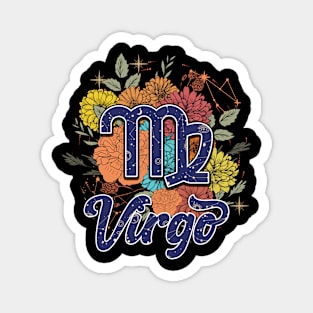 Virgo Zodiac Sign Magnet