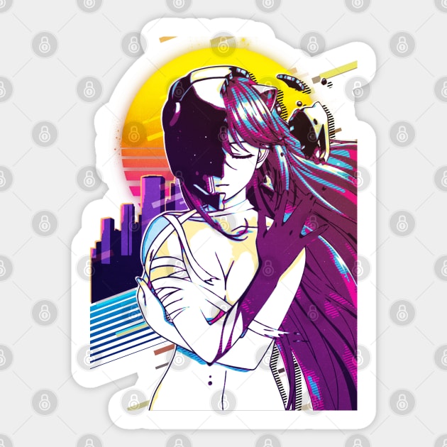 Lucy : Diclonius - Elfen Lied Sticker for Sale by Anime-Frenzzzy