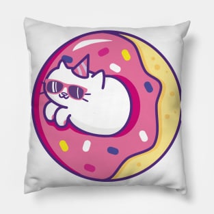 Donut Cat Pillow