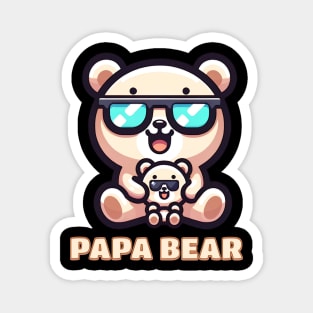 Papa Bear Magnet