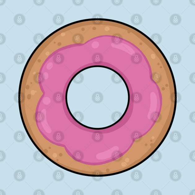 Donut (Pink) by JenjoInk