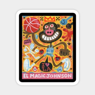 EL MAGIC JOHNSON Magnet