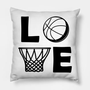 Basketball Love Design Pillow