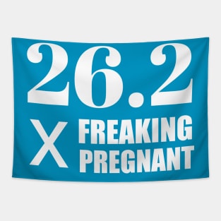 26.2 x Freaking Pregnant Tapestry