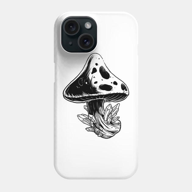 Poisonous - Day 1 - Inktober Phone Case by angoes25