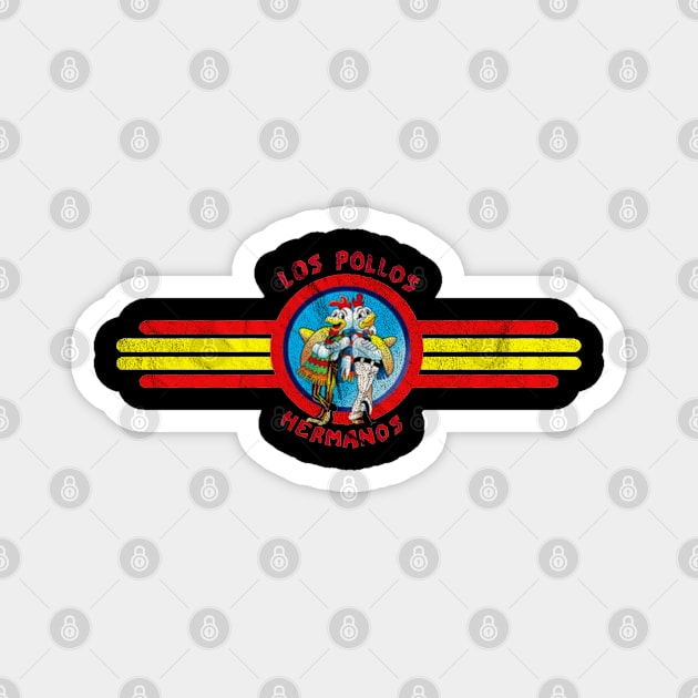 Los pollos hermanos Strip Vintage Magnet by Veljam