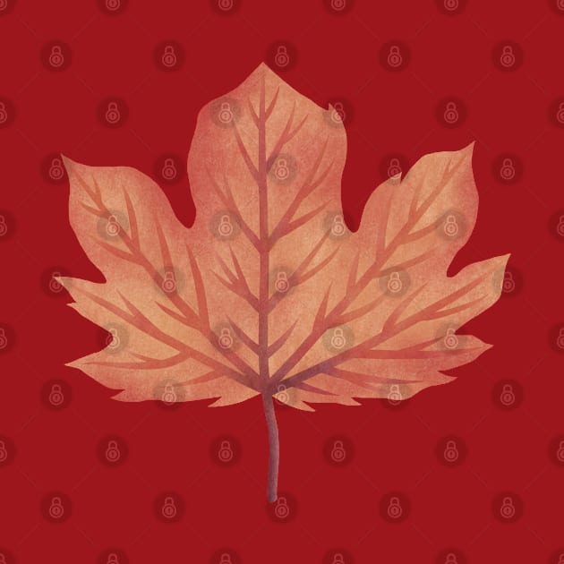 Maple leaf by CleanRain3675