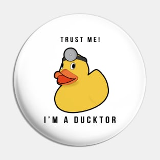The Ducktor Tee Pin