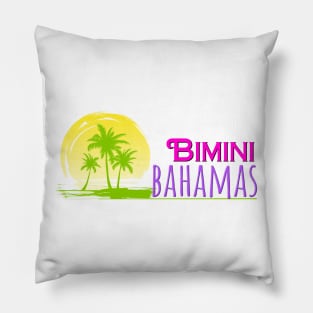 Life's a Beach: Bimini, Bahamas Pillow