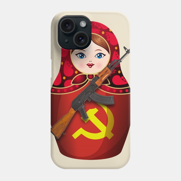 Matrioska Phone Case by MarceloMoretti90