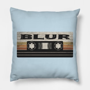 Blur Mix Tape Pillow