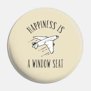 Air Travel Window Seat Pin