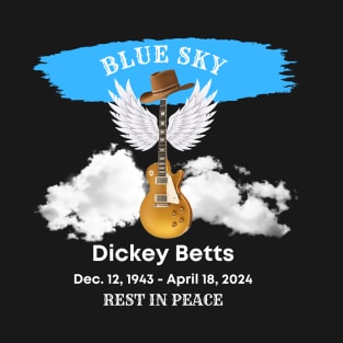 Dickey Betts Tribute Memorial T-Shirt