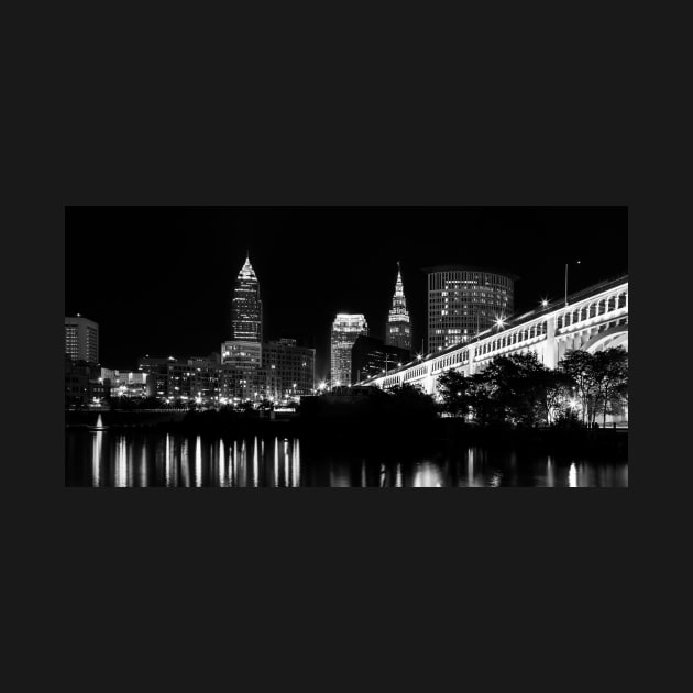 Cleveland Skyline by dalekincaid