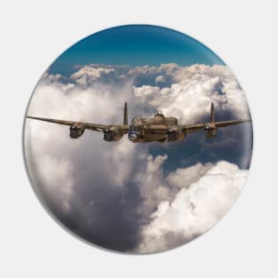 Lancaster LM227 Above the Clouds Pin