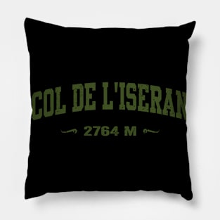 Col De L'Iseran Cycling Bike Souvenir Pillow