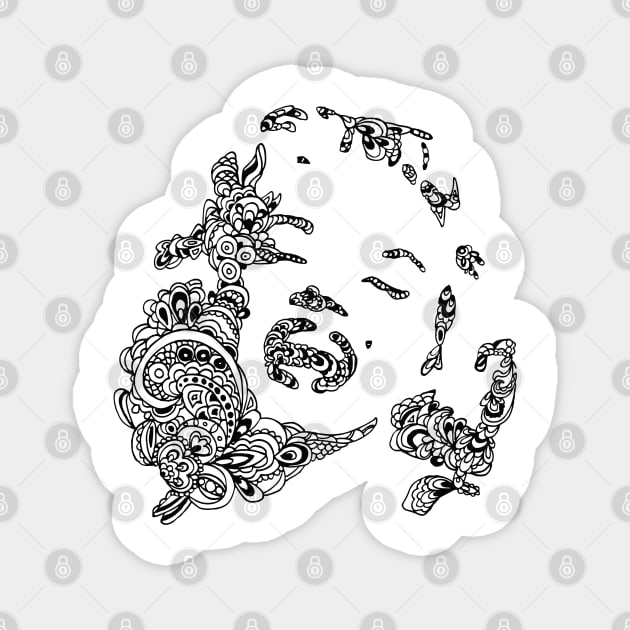 Marilyn Monroe Magnet by HayleyLaurenDesign