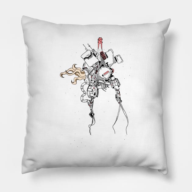 Lost traveler Pillow by negativepizza