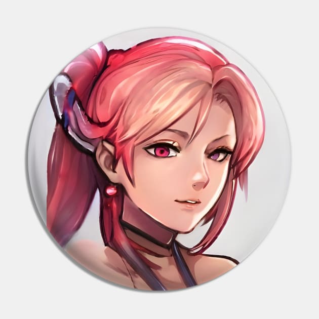 Beautiful redhead anime girl Pin by animegirlnft