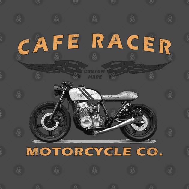 Cafe Racers Vintage Motorcycle by Jose Luiz Filho