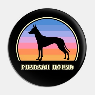 Pharaoh Hound Vintage Sunset Dog Pin