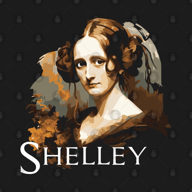 Mary Shelley (dark) by WickedAngel