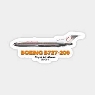 Boeing B727-200 - Royal Air Maroc Magnet