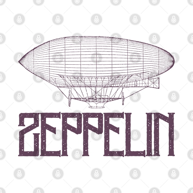 Zeppelin retro by Myartstor 