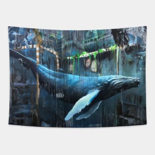 Whale and Raven Tapestry