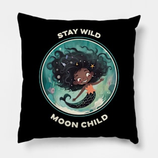 Stay Wild Moon Child Pillow