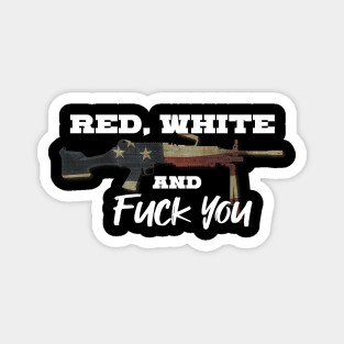 Gun Lovers America Lovers Magnet