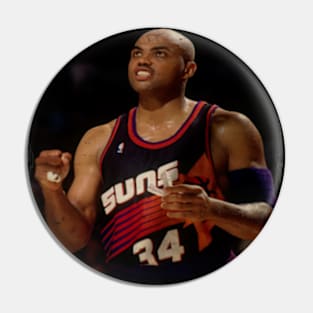 Charles Barkley Phoenix Suns Vintage Pin