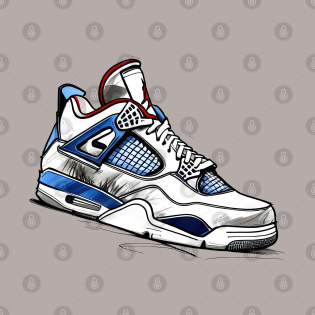 AJ IV - Sketch ! HOT WEAR !!! by Buff Geeks Art