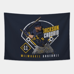 Jackson Chourio Milwaukee Ballpark Tapestry