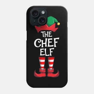 Chef Elf Matching Family Christmas Phone Case