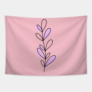 Simple cute leaf 11 Tapestry