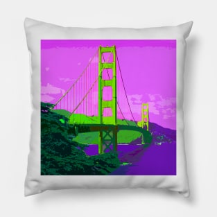 Golden Gate Bridge 008 Pillow