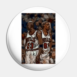 Chicago Bulls Golden Era Pin