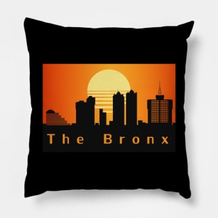 The Bronx Silhouette Pillow