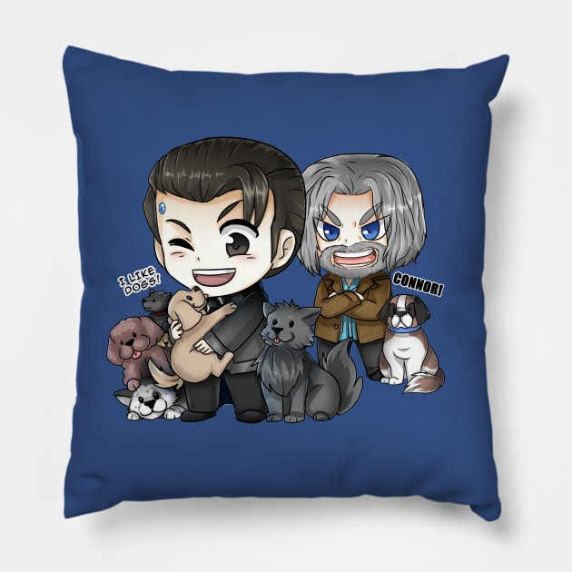 I like dogs! Pillow by Yunuyei's Store