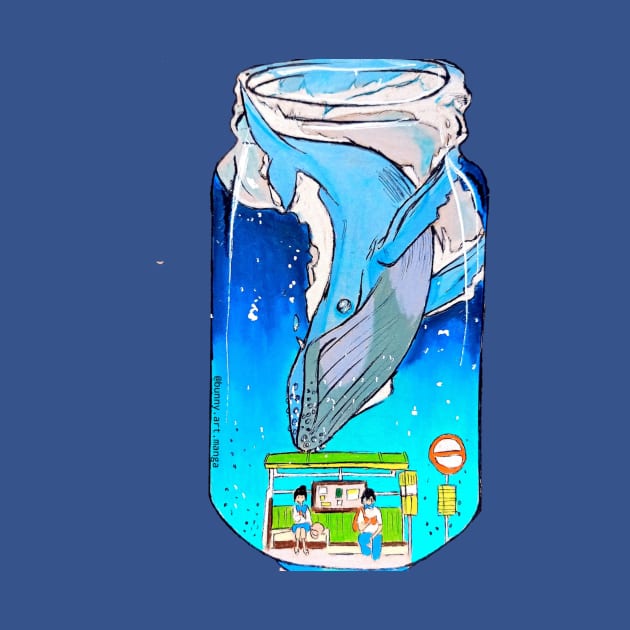 life in jar art by Bxnny.Arts