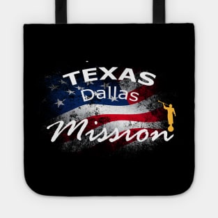 Texas Dallas Mormon LDS Mission Missionary Gift Tote