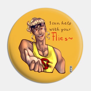 Bug Spray-senpai Pin