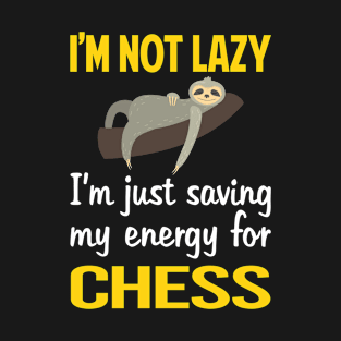 Funny Lazy Chess T-Shirt